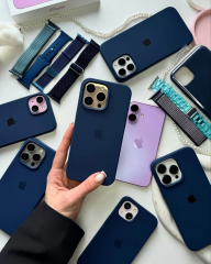 iPhone Lansman Kılıf - Gece Mavisi