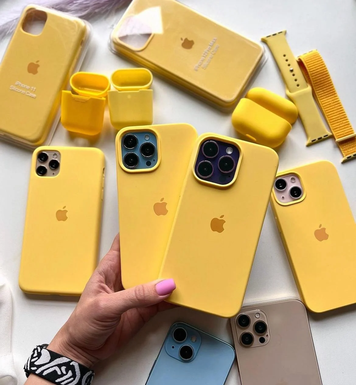 iPhone Lansman Kılıf -  Sarı