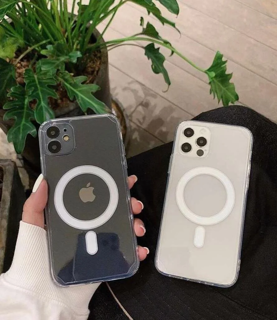 iPhone MagSafe Özellikli Şeffaf Kılıf