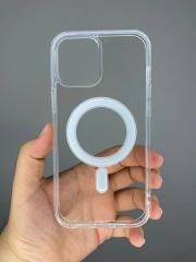 iPhone MagSafe Özellikli Şeffaf Kılıf